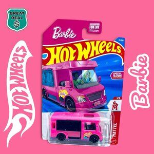 Hot Wheels 2026 Mainline Mattel Series Barbie Dream Camper Pink #21